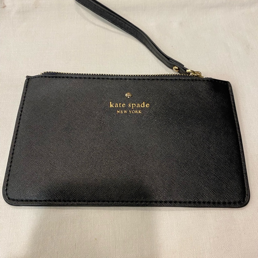 Kate Spade Black Wristlet